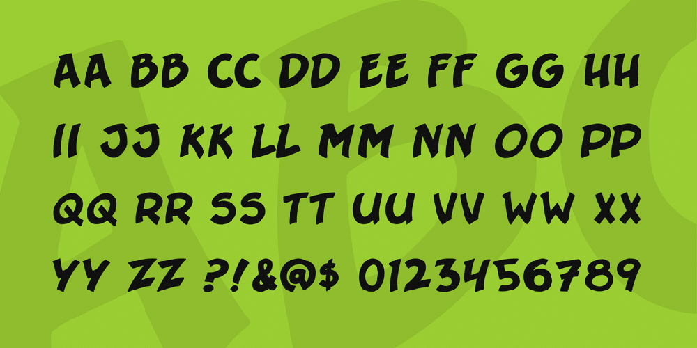 Sergeant Sixpack Font 1