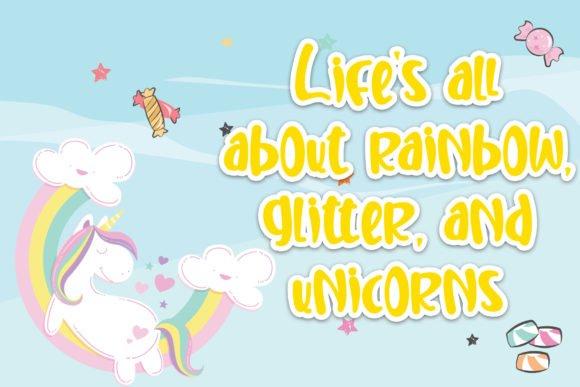 Sweet Unicorn Font 2
