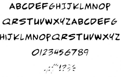 Adam Warren Font 2