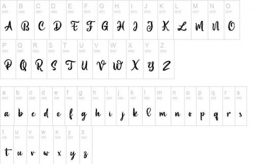 Aesthetic-Violet-Font-90
