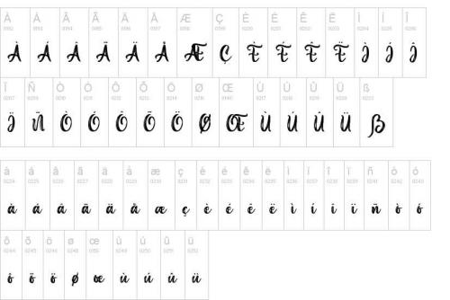 Aesthetic-Violet-Font-92