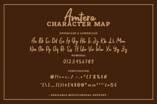 Amtera Font 4