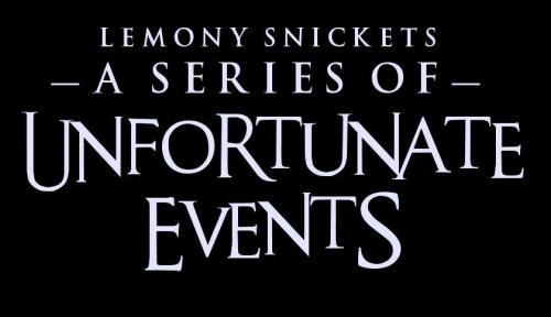 An Unfortunate Event Font
