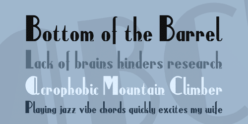 Anchor Steam NF Font 2