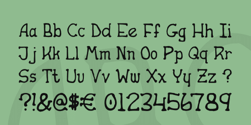 Apple Butter Font 3