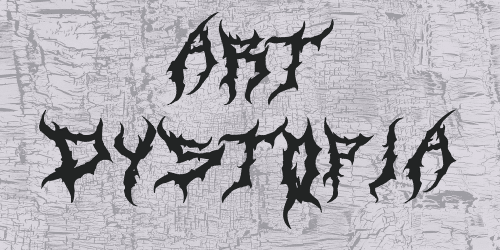 Art Dystopia Font 1