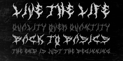 Art Dystopia Font 2