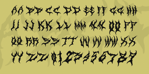 Art Dystopia Font 3