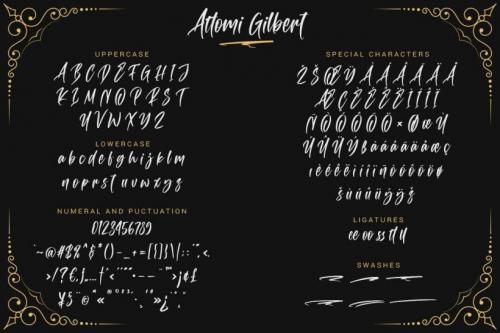 Attomi Gilbert Font 9