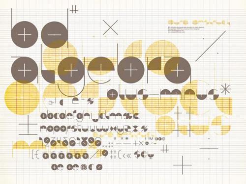 BD Algebra Font 1