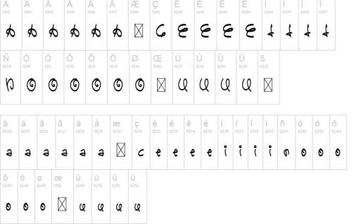 Baby-Alone-Font-Font-12