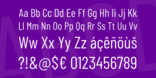 Barlow Condensed Font 3
