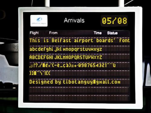 Belfast Font 1