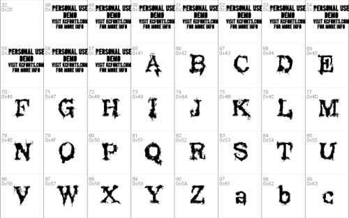 Black Asylum Font 1