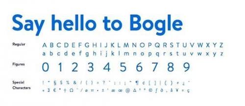 Bogle Font 3