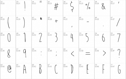 Brain Flower Font 1