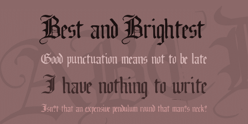 Broken Planewing Font 1