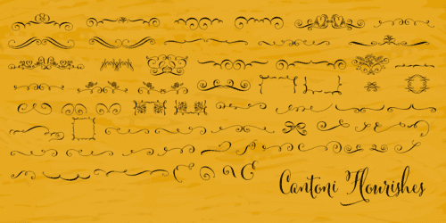 Cantoni Font 11