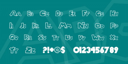 Chlorinap Font 2