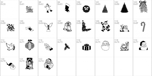 Christmas Debbie Font 2