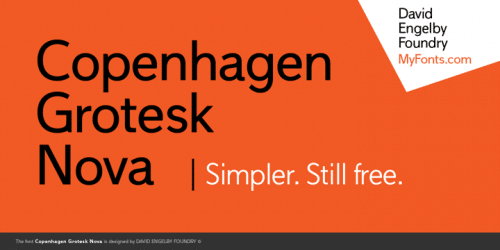 Copenhagen Grotesk Nova Font Family 1