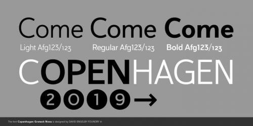 Copenhagen Grotesk Nova Font Family 4