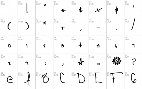 DJB Cassandra Font 2