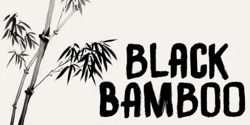 DK Black Bamboo Font 1