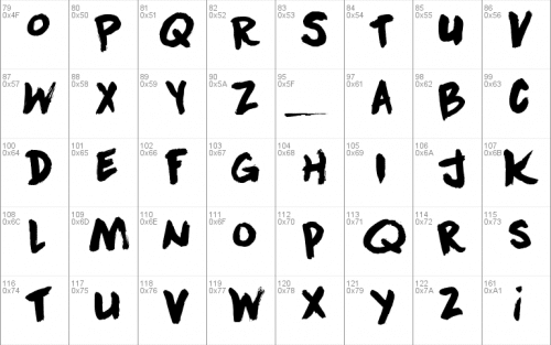 DK Downward Fall Font2