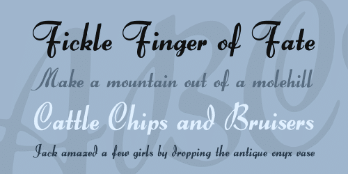 DS Forelle Font 2