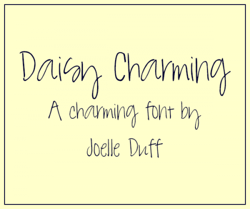 Daisy Charming Font 1