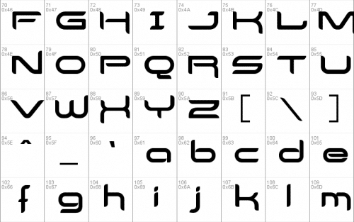 Delogs Goes Hi-Tech Font 3