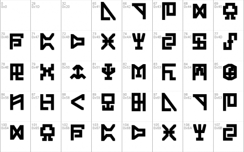 Digicode Bold Font 2