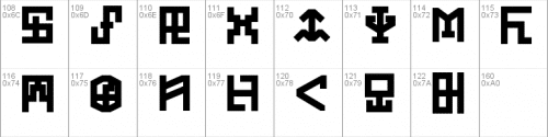 Digicode Bold Font 3