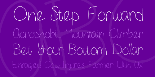 Girl Next Door Font 1
