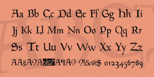Goudy Font Family 2