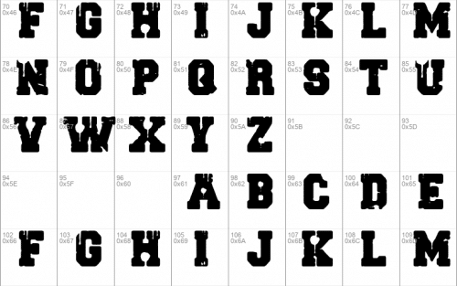 Hardcore Poster Font 2