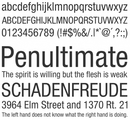 Helvetica Neue LT Std Font 1