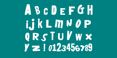 HeyBoy! HeyGirl! Font 3