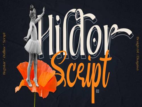Hildor-Script--Font-0