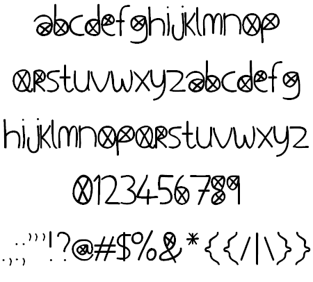How Dumb Was I Font 1
