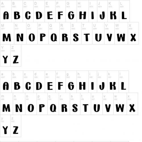 Huggable-Hedgehogs-Font-30