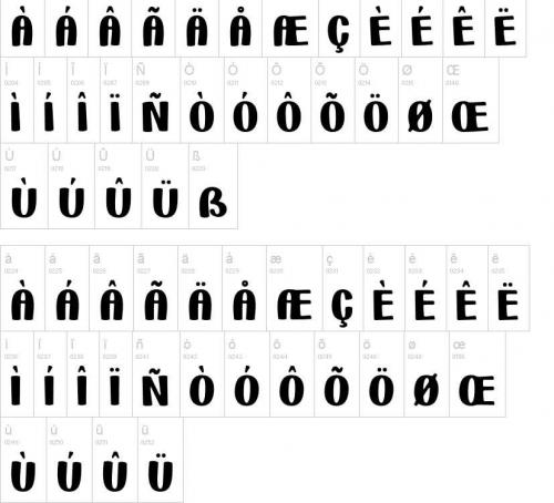 Huggable-Hedgehogs-Font-32