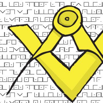 Illuminati Masonic Cipher Font