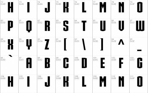 Iron Man Of War 002 NCV Font 3