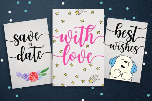 Joshico Modern Caligraphy Font 3