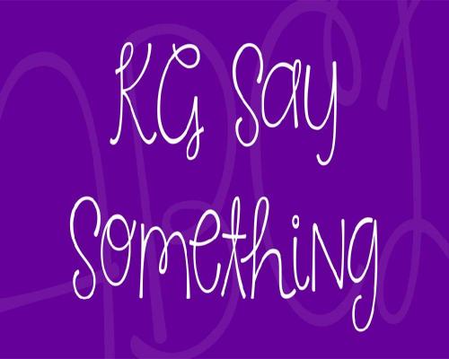 KG-Say-Something-Font-0