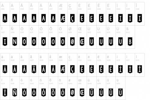 KG Chasing Cars Font 4