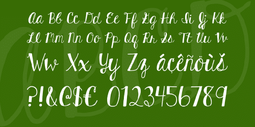 KG Hard Candy Font 3