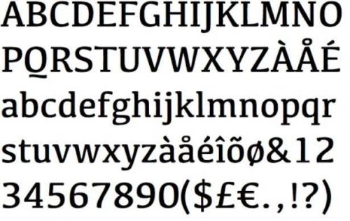 Kefa Regular Font 2